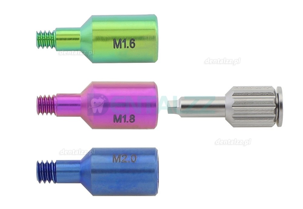 Uniwersalny Zestaw do Usuwania Złamanych Śrub Implantologicznych